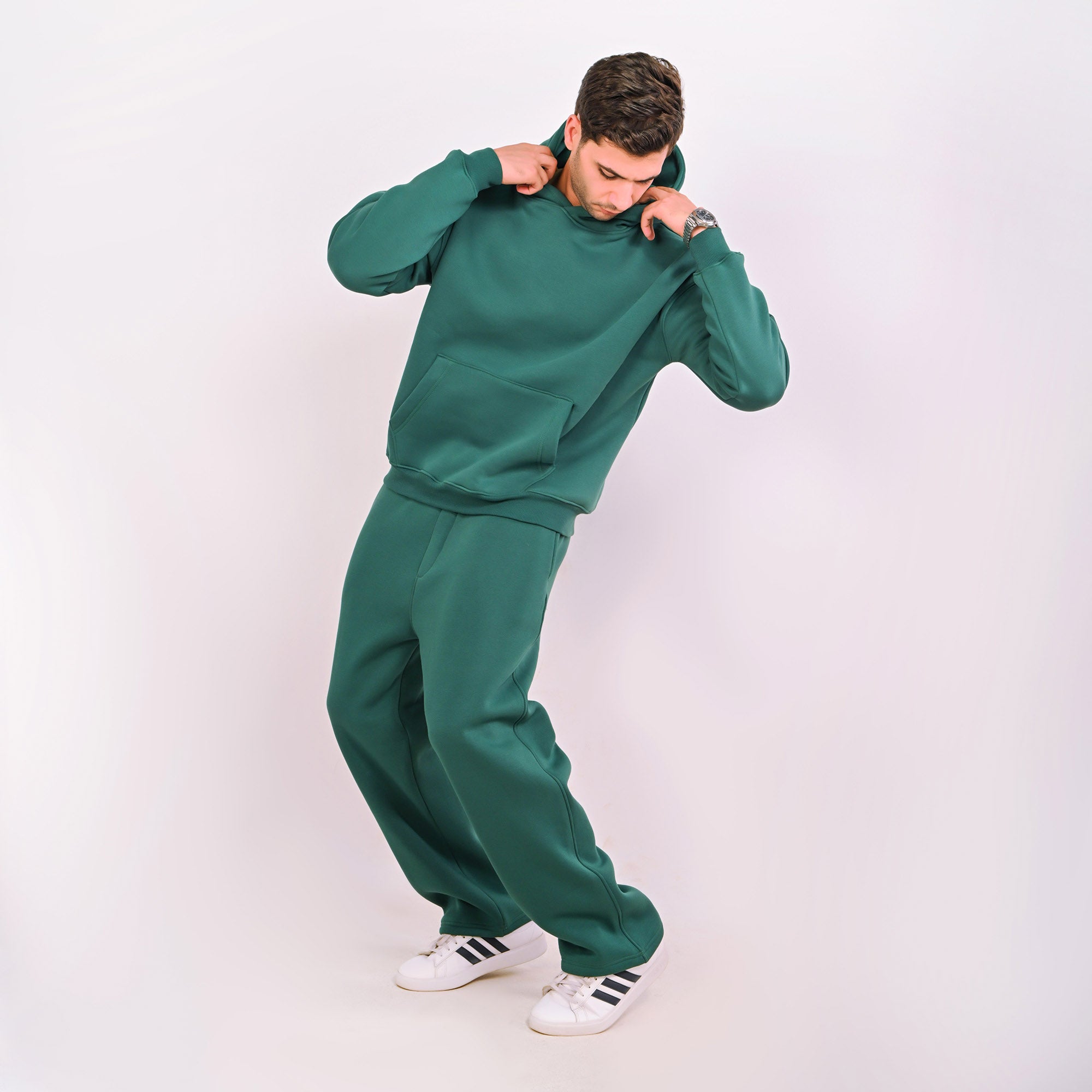 Relaxed Fit Set – Teal Green